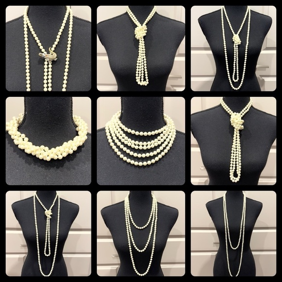 Premier Designs Opening Night Pearl Necklace NWOT - Picture 2 of 16